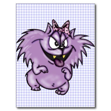 Free Purple Cartoon Cat, Download Free Purple Cartoon Cat png images ...