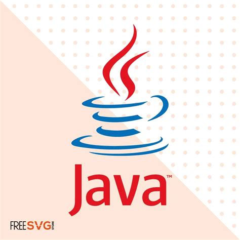 Java Icon SVG Cut File, Java Logo Vector