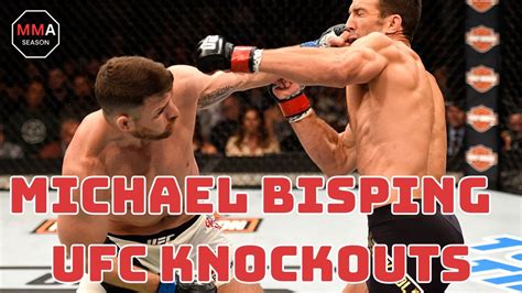 Michael Bisping UFC knockouts - #ufc #mma #michaelbisping #middleweight ...