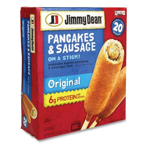 Jimmy Dean Pancakes and Sausage on a Stick, 50 oz Box, 20/Box ...