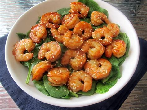 Hoisin and Sesame Seed Shrimp - Peanut Butter Fingers