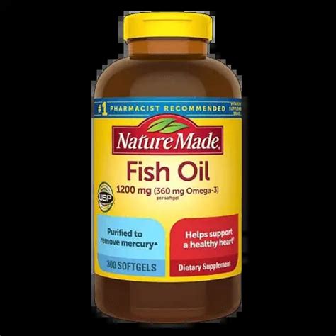 Nature Bounty vs Nature Made fish oil