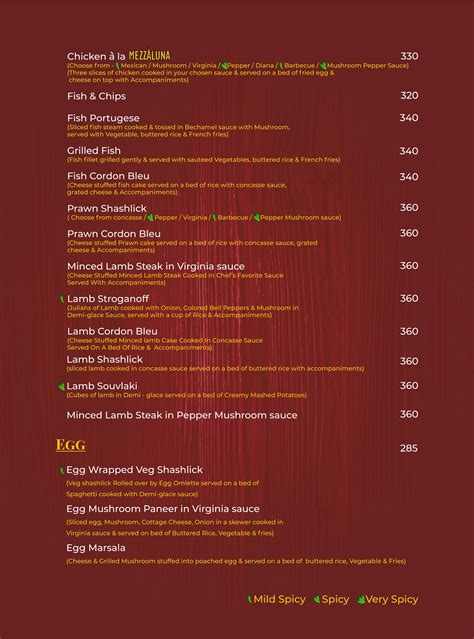 MezzAluna Smart Menu