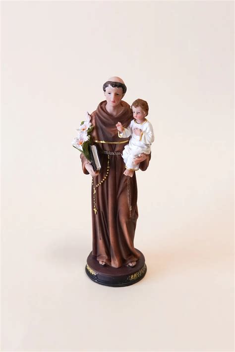 12" Statue of St. Anthony - Totus Tuus Shop