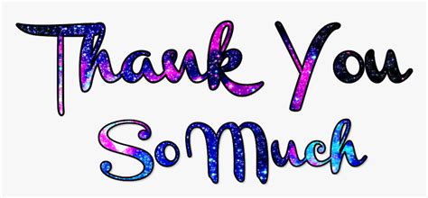 Thank You So Much Clip Art, HD Png Download , Transparent Png Image - PNGitem