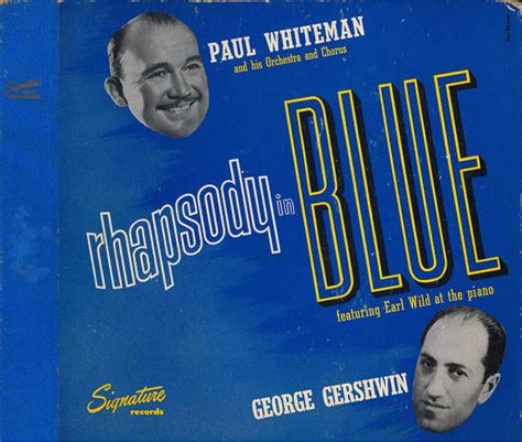 Paul Whiteman And His Orchestra, George Gershwin – Rhapsody In Blue ...