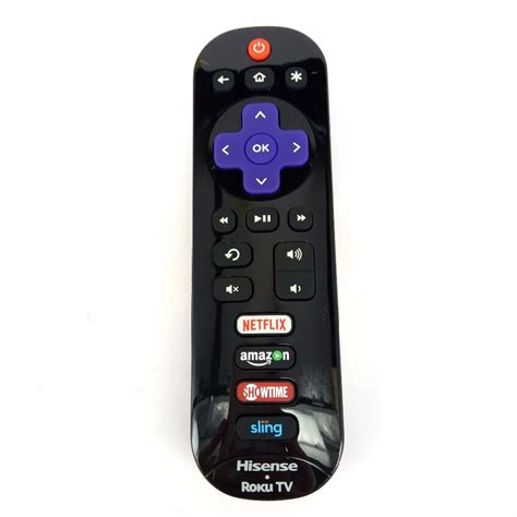 New Original FOR Hisense Roku TV Remote Control EN3B32HS Genuine Netflix Amazo.n Showtime -in ...