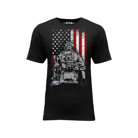 American Soldier Graphic Tee for Men | KEY Apparel