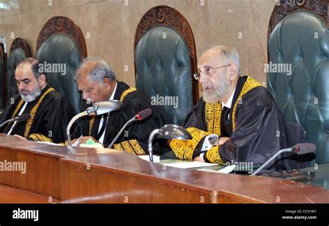 Hon'ble Chief Justice of Pakistan Mr. Justice Anwar Zaheer Jamali presiding over the opening ...