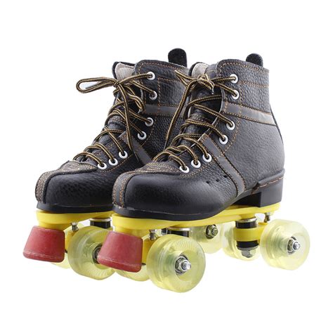 Manufacturers roller shoes adult cowhide roller shoes | Roller skate ...