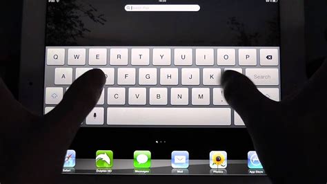 How to Split Your iPad Keyboard - YouTube