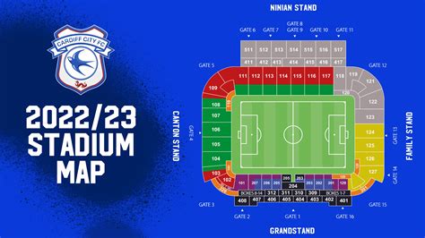 Cardiff City Stadium Map - Cardiff City Stadium