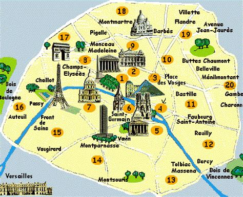 Where Is The Marais District Of Paris Map