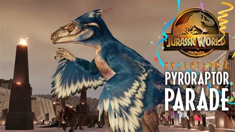 UNIQUE PYRORAPTOR EXHIBIT | Jurassic World Evolution 2 Dominion DLC speedbuild - YouTube