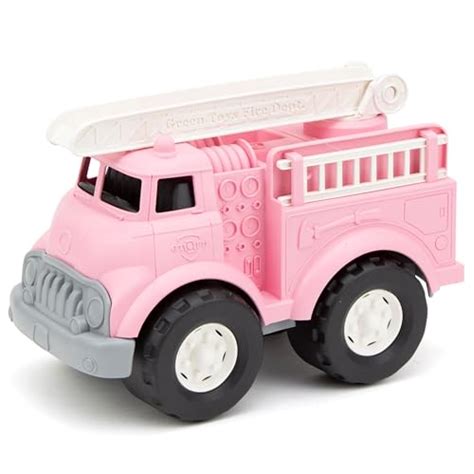 I Put the Pink Fire Truck Toy to the Test: My First Person Experience with this Must-Have Toy!