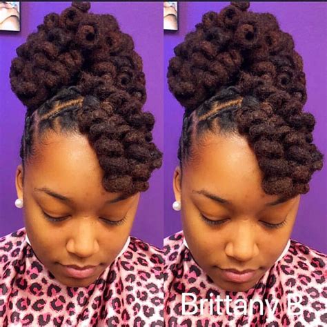 #Naturalhairstyles | Short locs hairstyles, Dreadlock hairstyles black, Dreadlock styles