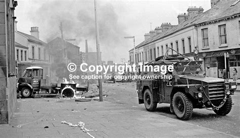 Lower Falls Road Belfast Curfew July 1970 | Images4media | Belfast, Northern ireland troubles ...