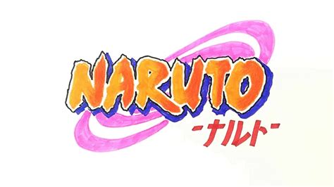 How to Draw the Naruto Logo - YouTube