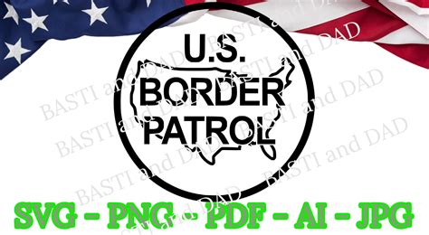 US Customs and Border Patrol Logo Svg, CBP DHS Svg, Officer Homeland Security Png, Ai and Jpeg ...