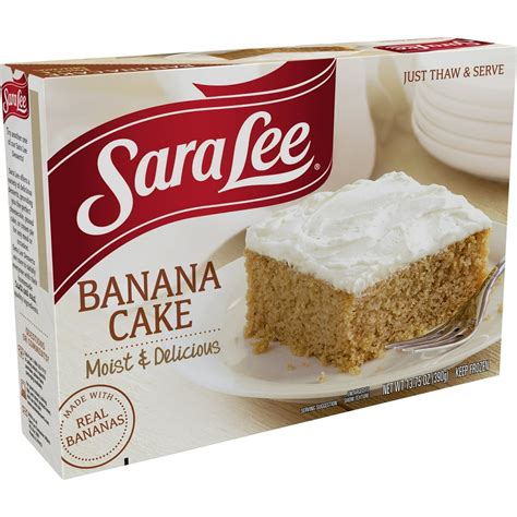 Sara Lee Frozen Banana Cake | The Cake Boutique