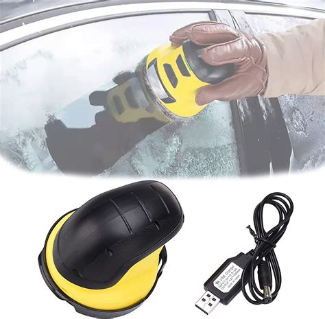 Amazon.com: FRAPAN Electric Snow Scraper for Car Windshield, Cordless Electric Handheld Ice ...