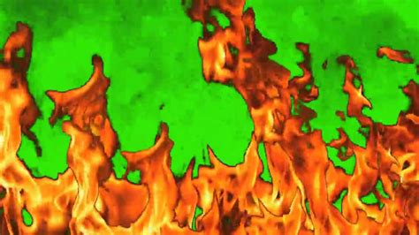 Fire Green Screen Video Effects | Fire Chroma Background Effects | Green Screen Fire Backgrounds ...