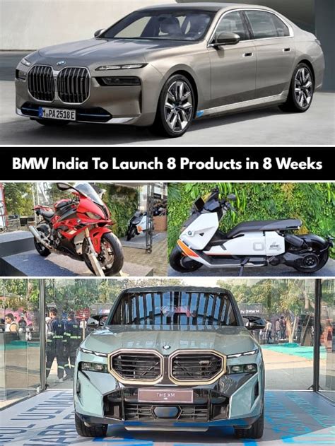 BMW India To Launch 8 New Cars/Bikes in 8 Weeks: Check Details! - auto ...