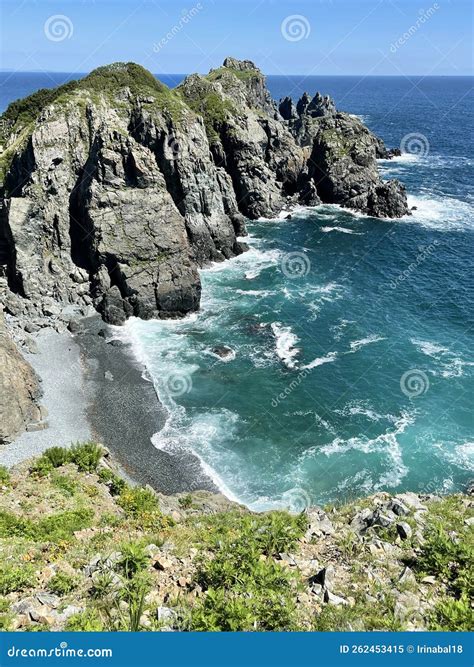 Cape Palchatyi on Askold Island in Summer. Russia, Primorsky Krai Stock ...