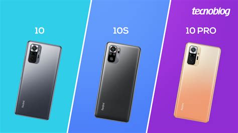 Comparativo: Redmi Note 10, 10S ou 10 Pro; qual é a diferença? – Tecnoblog