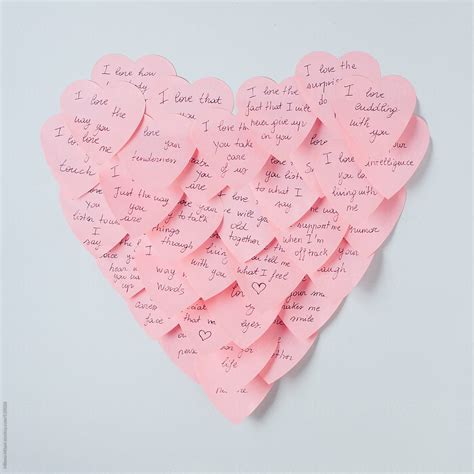 Sticky Notes Heart | Stocksy United