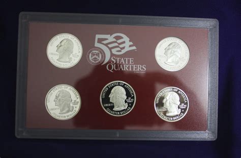 2004 U.S. Made 50 State Quarter SILVER Proof Set. In original GRAY box. | eBay