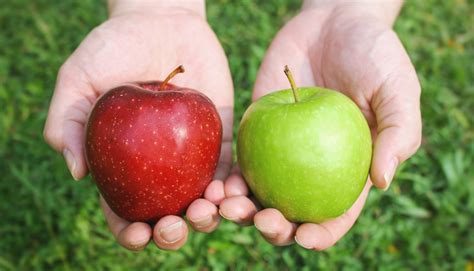 Red Vs Green Apples Nutrition