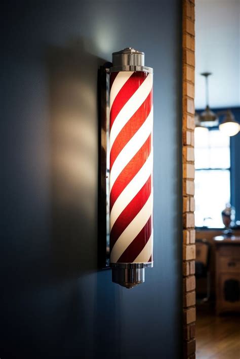 Barber pole wall architecture illuminated. | Free Photo - rawpixel