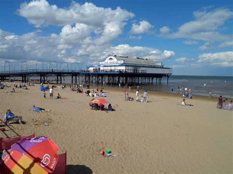 Cleethorpes Pier has finally come back... © Steve Fareham :: Geograph Britain and Ireland