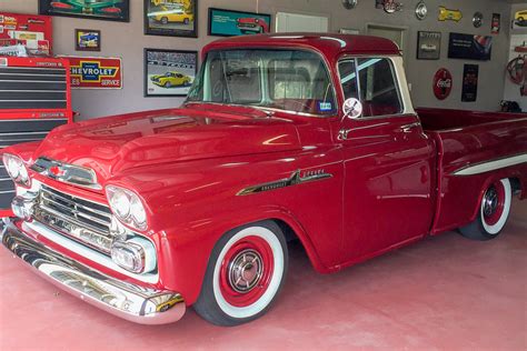 1958 CHEVROLET APACHE CUSTOM FLEETSIDE PICKUP- Barrett-Jackson Auction ...