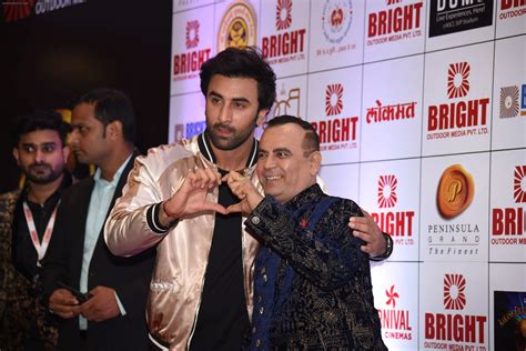 Ranbir Kapoor at Bright Awards in NSCI worli on 25th Sept 2018 / Ranbir ...