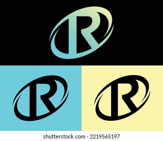 Creative Letter R Logo Design Template Stock Vector (Royalty Free ...