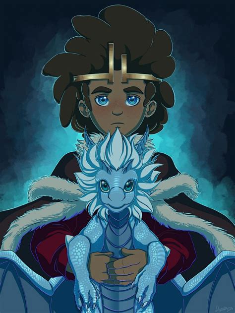 Ezran and Zym. by dorkwolfsketchbook - The Dragon Prince | Little king, Dragon, Fan art