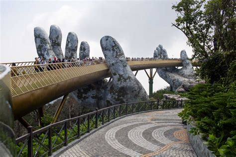 The Golden Bridge of Da Nang - How to Visit the Top Attraction at Ba Na Hills - Hidden Hoian