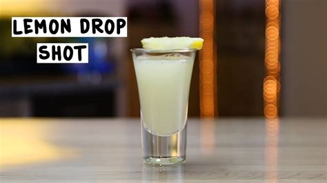 Lemon Drop Shot - Tipsy Bartender