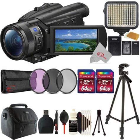 Sony Fdr-ax700 4k Handycam Camcorder + Filter Accessory Kit, 1 - Kroger