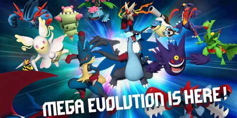 Pokemon GO Mega Evolutions Finally Arrive