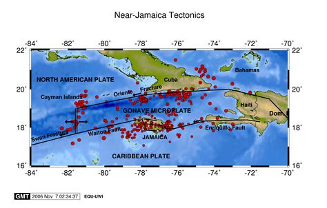 Earthquakes in Jamaica - Earthquake Unit, The University of West Indies at Mona