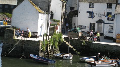 Polperro Beach - Photo "steps !" :: British Beaches