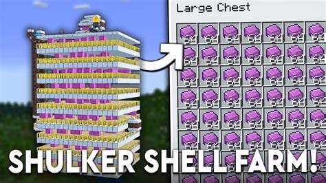 Minecraft BEST SHULKER FARM 1.21 - NEW & 2D - 700+ P/HR! - YouTube