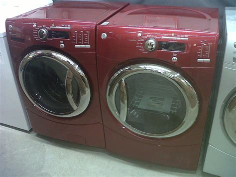 Just bought these -- red washer and dryer from Home Depot for the house ...