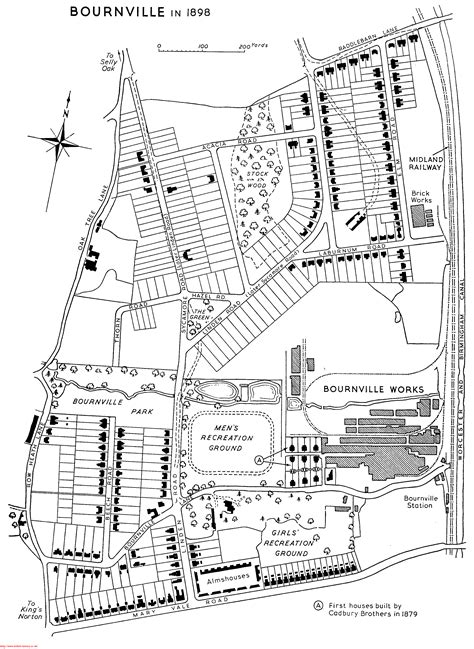 Secular Architecture | Urban history, Village map, Bournville