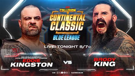 AEW Continental Classic Update Following 11/25 Collision: Claudio and Brody King Get On The ...