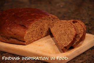 Finding Inspiration In Food: Sweet Wheat Bread