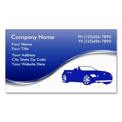 Automotive Business Cards | Zazzle.com | Automotive solutions, Printing ...